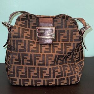 Fendi Brown Shoulder Bag